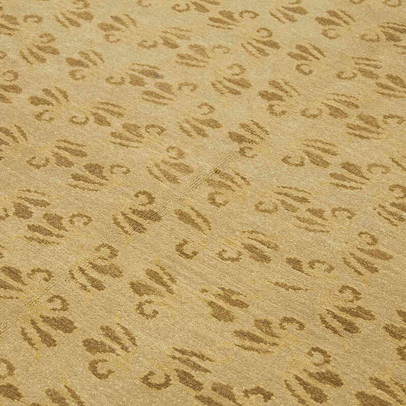 Nueva Alfombra Oushak Tejida a Mano - 203 cm x 282 cm - K0063252