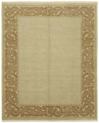 New Hand Knotted Wool Oushak Rug - 8' 2" x 9' 10" (98" x 118")