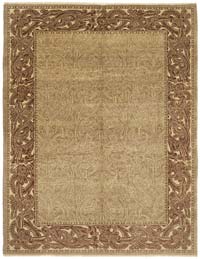 New Hand Knotted Wool Oushak Rug - 8' 1" x 11' 11" (97" x 143")
