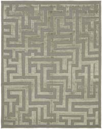 New Hand Knotted Wool Rug - 7' 9" x 9' 9" (93" x 117")
