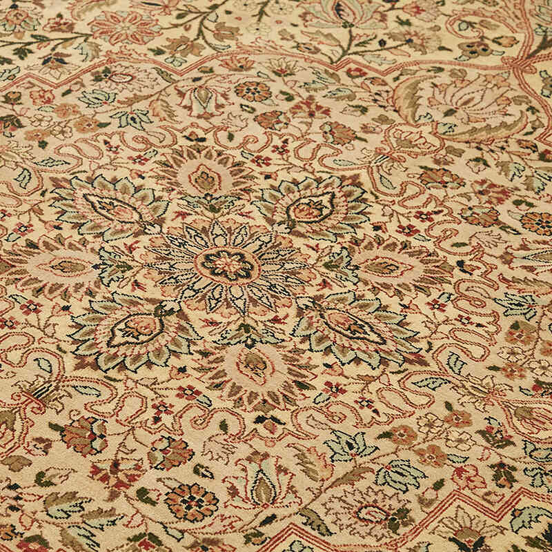 New Hand Knotted Wool Oushak Rug - 8'  x 10'  (96" x 120") - K0063262