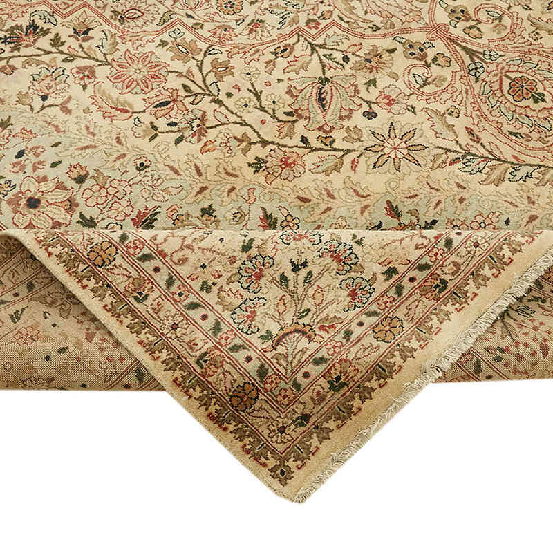 New Hand Knotted Wool Oushak Rug - 8'  x 10'  (96" x 120") - K0063262