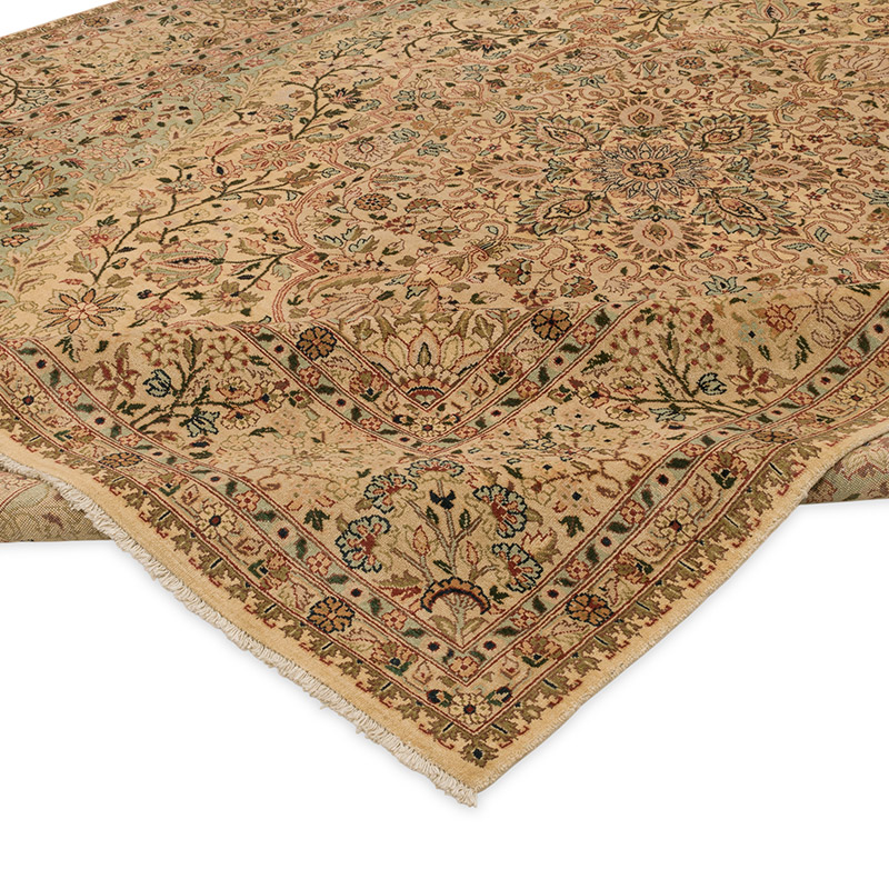 New Hand Knotted Wool Oushak Rug - 8'  x 10'  (96" x 120") - K0063262