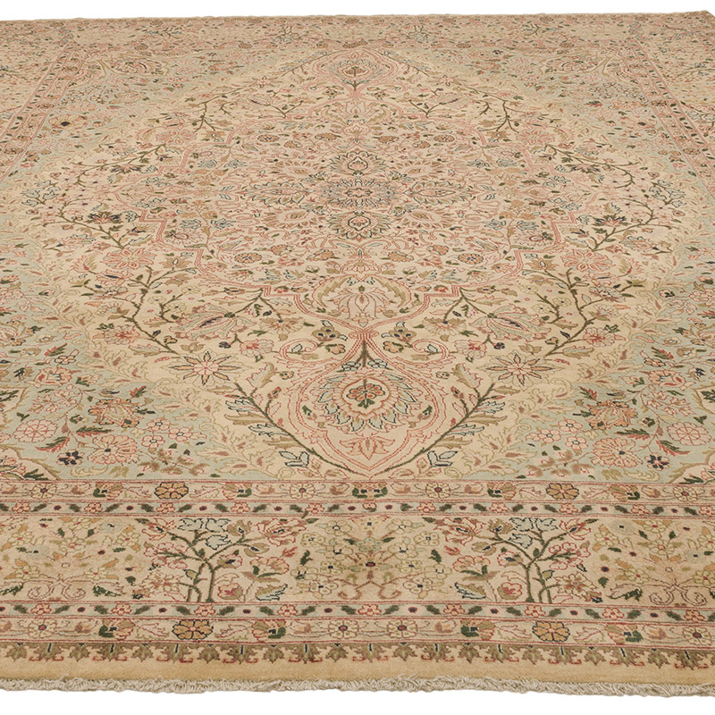 New Hand Knotted Wool Oushak Rug - 8'  x 10'  (96" x 120") - K0063262