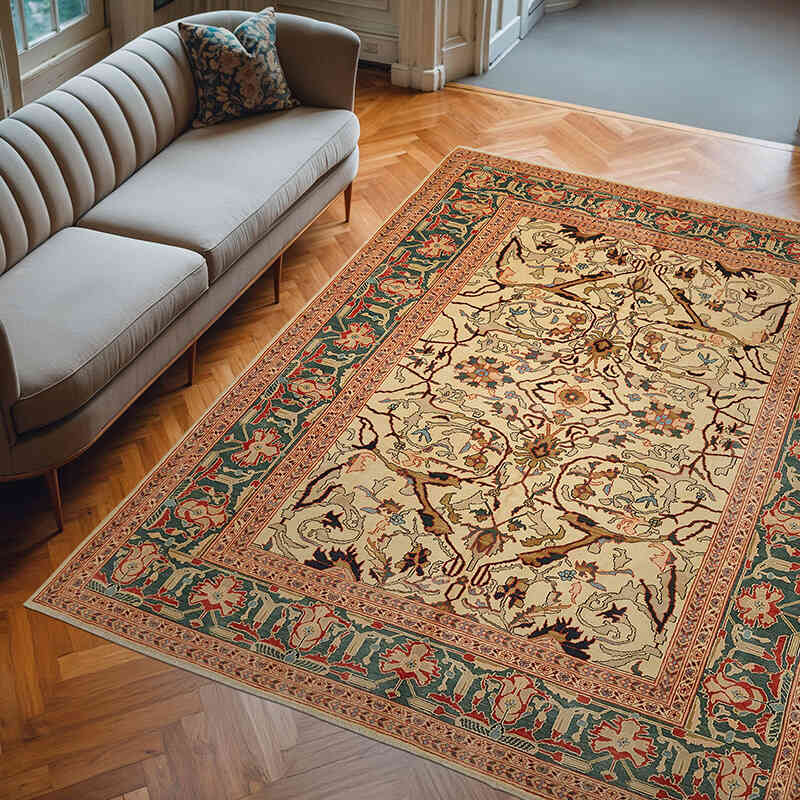 Yeni El Dokuma Uşak Halısı - 246 cm x 308 cm - K0063266