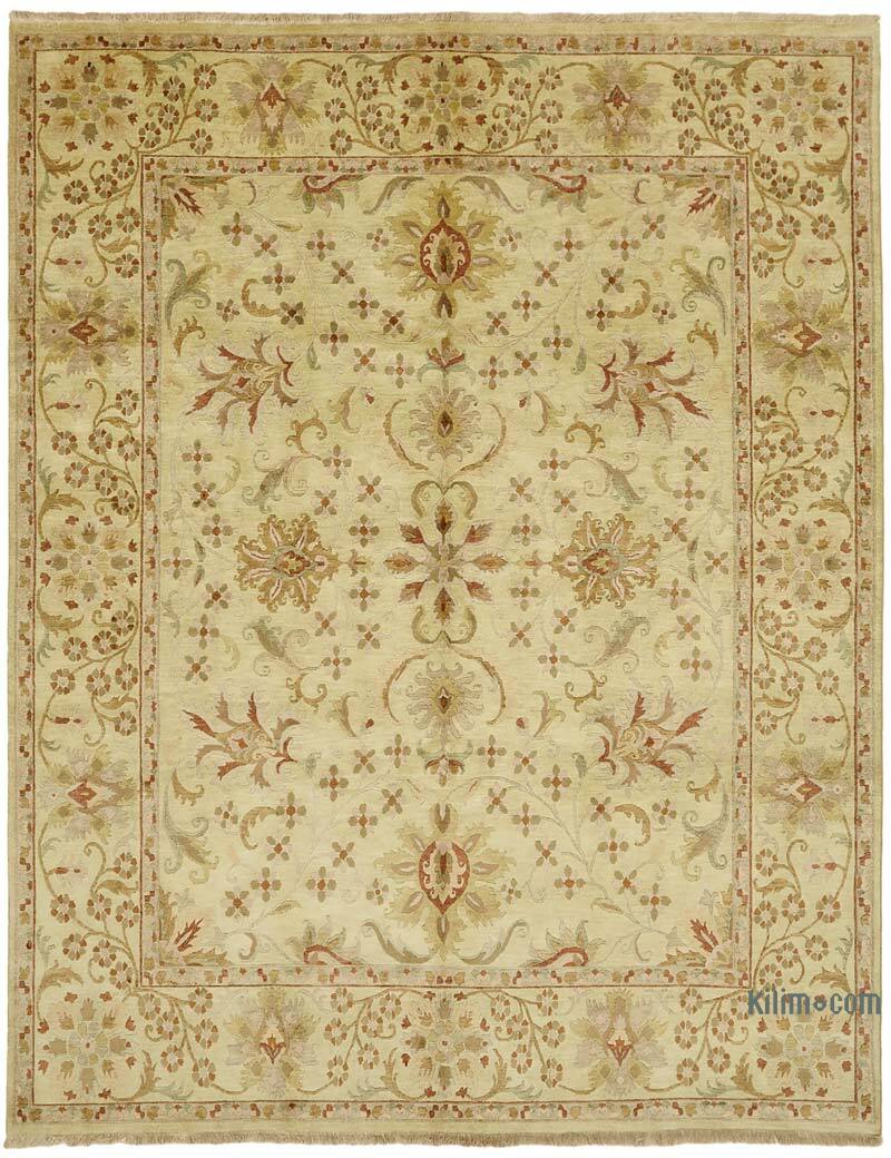 Nueva Alfombra Oushak Tejida a Mano - 244 cm x 306 cm - K0063273