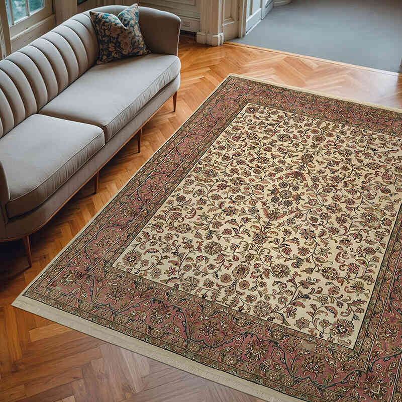 Nueva Alfombra Oushak Tejida a Mano - 237 cm x 290 cm - K0063275