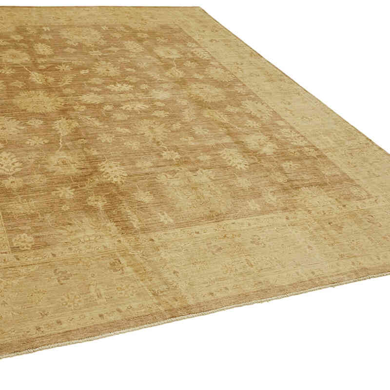New Hand Knotted Wool Oushak Rug - 7' 9" x 9' 9" (93 in. x 117 in.) - K0063277