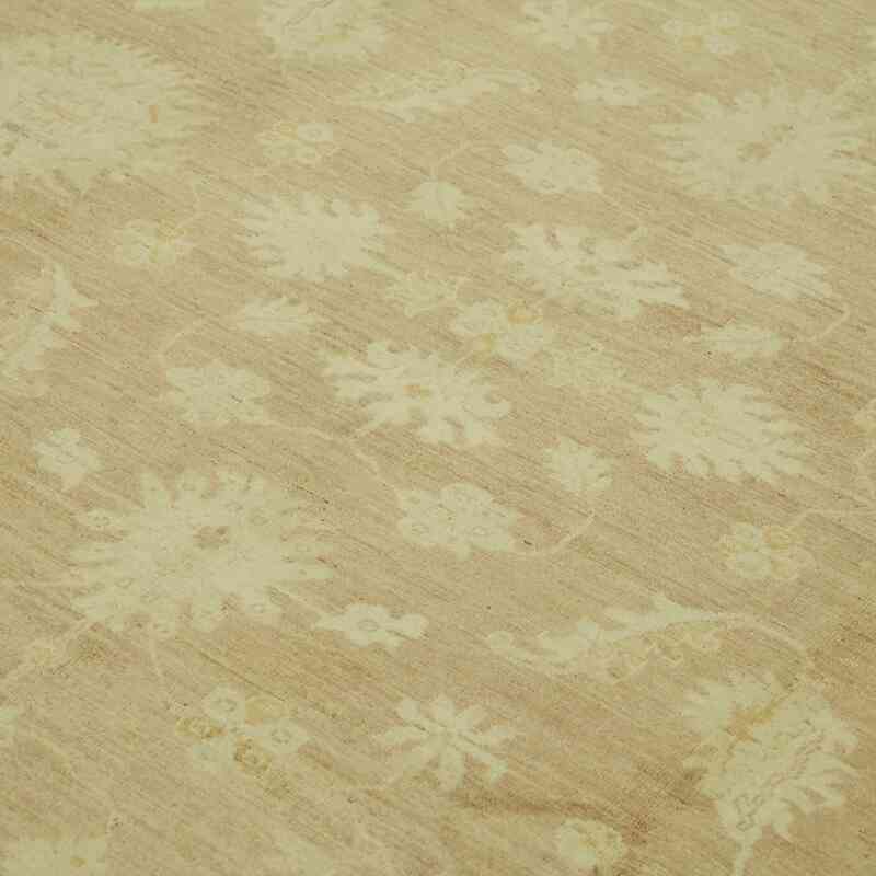 New Hand Knotted Wool Oushak Rug - 7' 9" x 9' 9" (93 in. x 117 in.) - K0063277