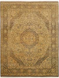 New Hand Knotted Wool Oushak Rug - 8' 2" x 10' 2" (98" x 122")