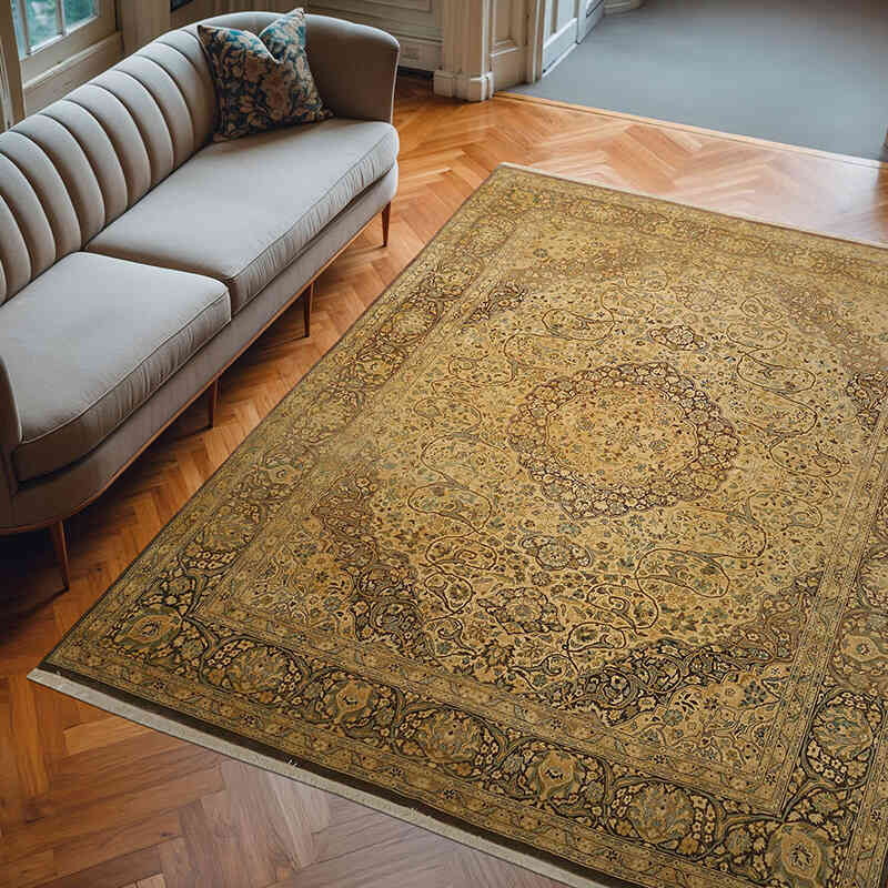 Nueva Alfombra Oushak Tejida a Mano - 250 cm x 310 cm - K0063279