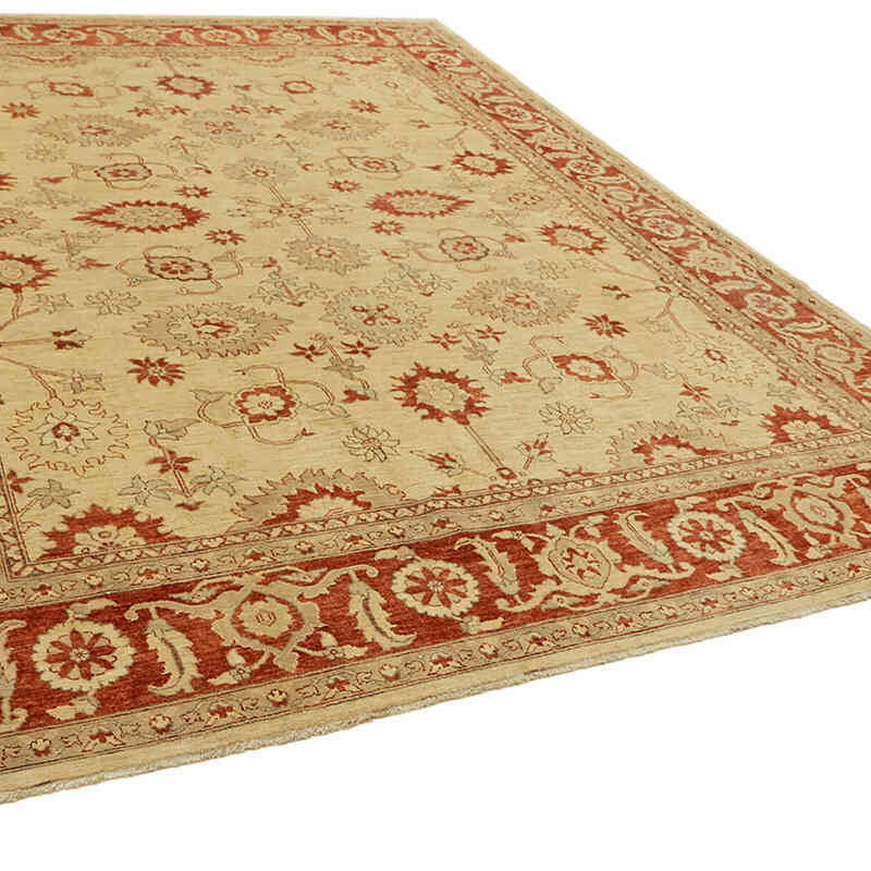 Nueva Alfombra Oushak Tejida a Mano - 275 cm x 354 cm - K0063284