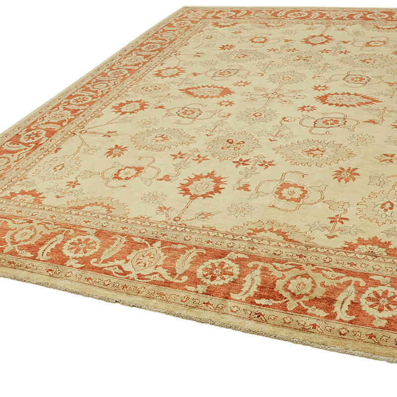 Nueva Alfombra Oushak Tejida a Mano - 275 cm x 354 cm - K0063284