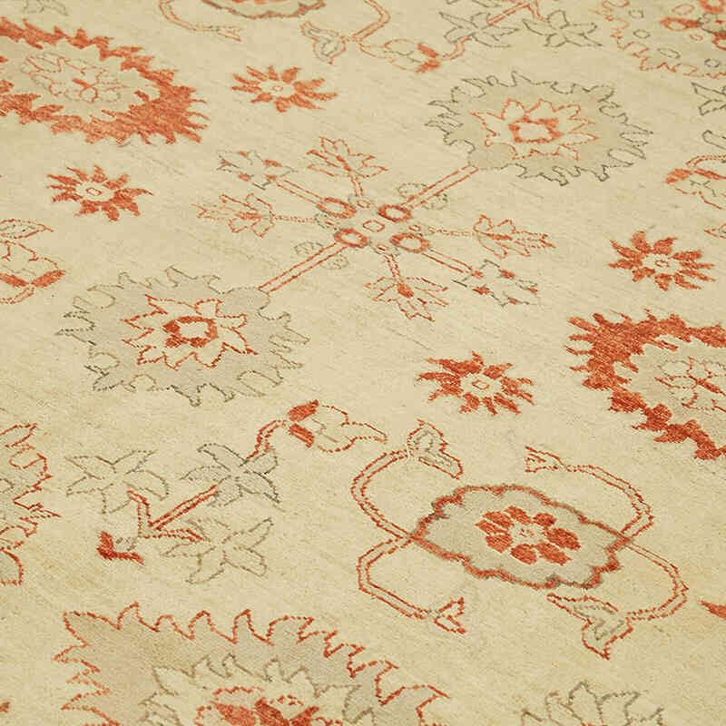 Nueva Alfombra Oushak Tejida a Mano - 275 cm x 354 cm - K0063284