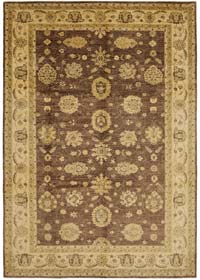 New Hand Knotted Wool Oushak Rug - 9'  x 12' 6" (108" x 150")