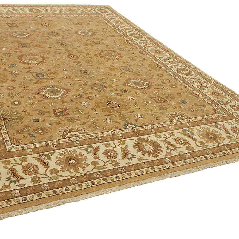 Nueva Alfombra Oushak Tejida a Mano - 272 cm x 372 cm - K0063306