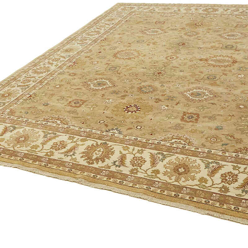 Nueva Alfombra Oushak Tejida a Mano - 272 cm x 372 cm - K0063306