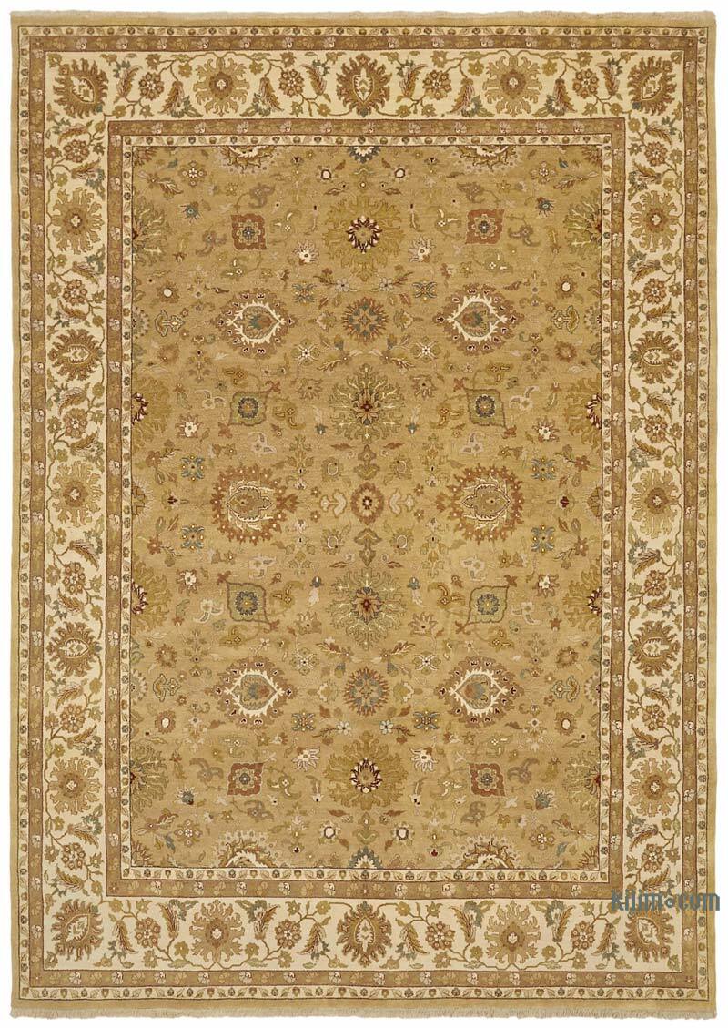 Nueva Alfombra Oushak Tejida a Mano - 272 cm x 372 cm - K0063306