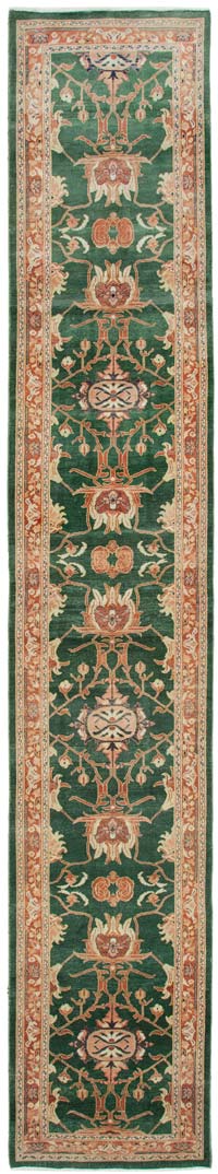 New Oushak Runner Rug - 2' 11" x 18' 3" (35" x 219")