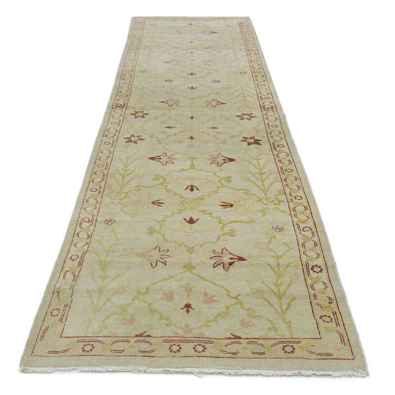 New Oushak Runner Rug - 2' 7" x 10' 9" (31" x 129") - K0063314