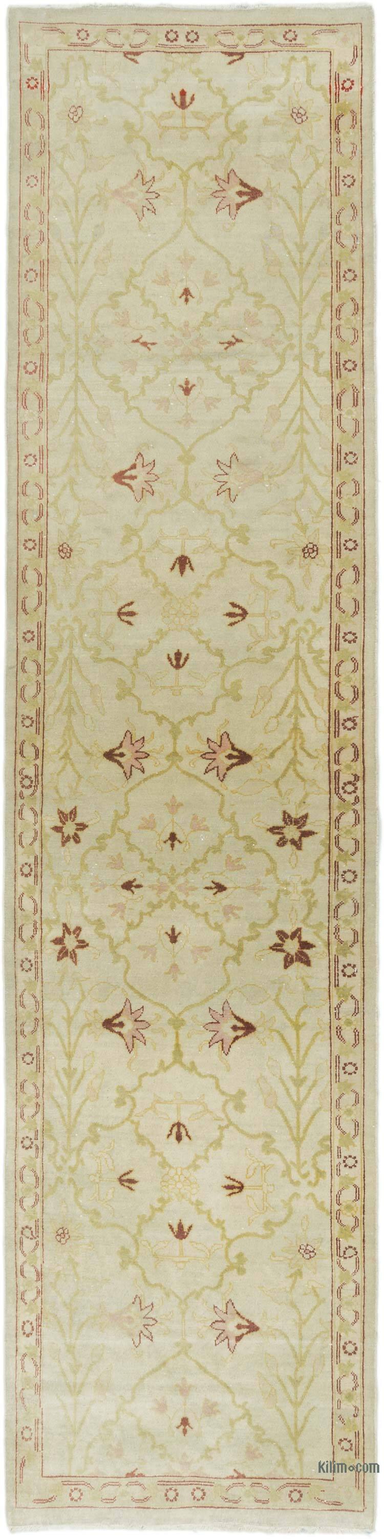 New Oushak Runner Rug - 2' 7" x 10' 9" (31" x 129") - K0063314