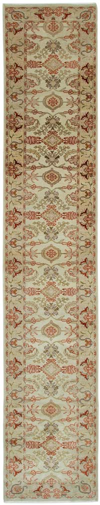Red New Oushak Runner Rug - 2' 6" x 13' 8" (30" x 164")