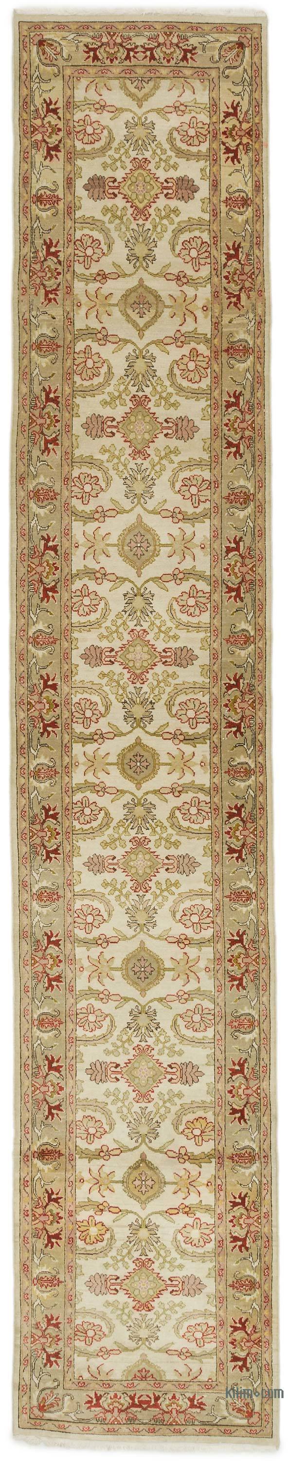 Red New Oushak Runner Rug - 2' 6" x 13' 10" (30" x 166") - K0063317