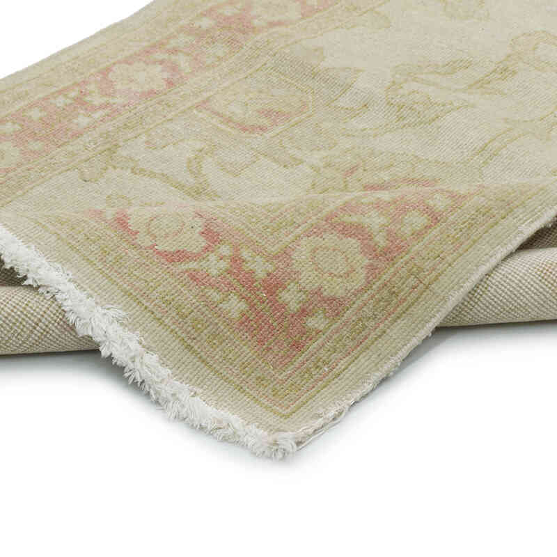 Nueva Alfombra Ushak Tejida a Mano - 77 cm x 403 cm - K0063322