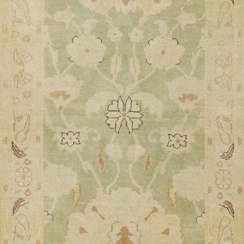 New Oushak Runner Rug - 2' 11" x 12' 4" (35" x 148") - K0063326