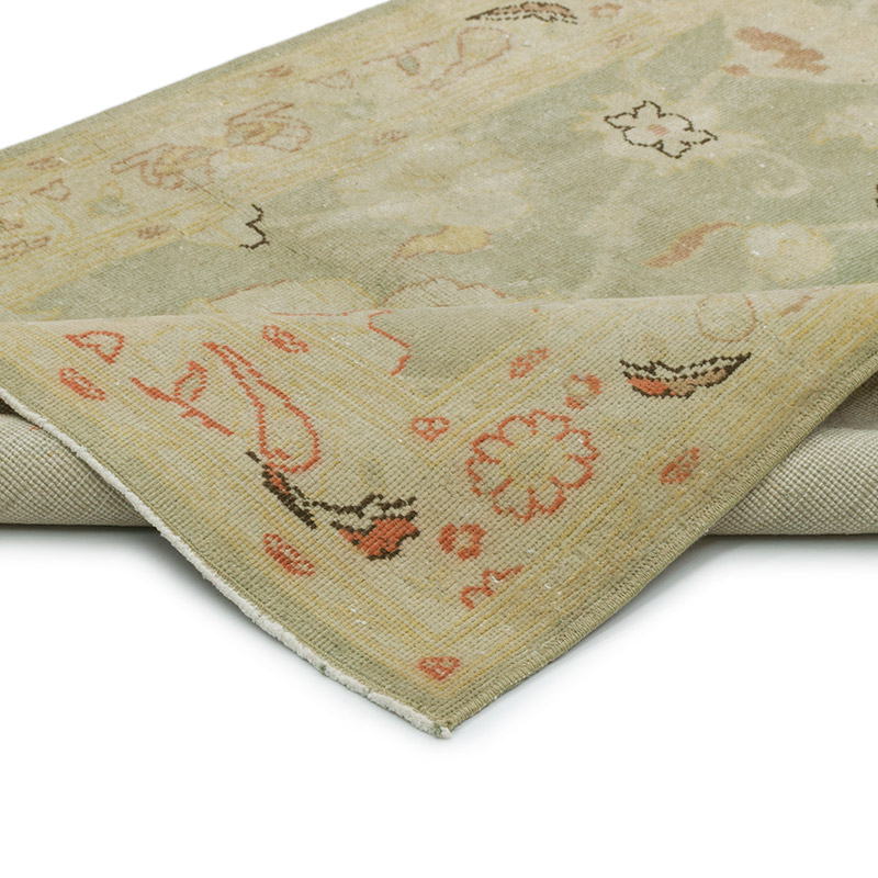 New Oushak Runner Rug - 2' 11" x 12' 4" (35" x 148") - K0063326