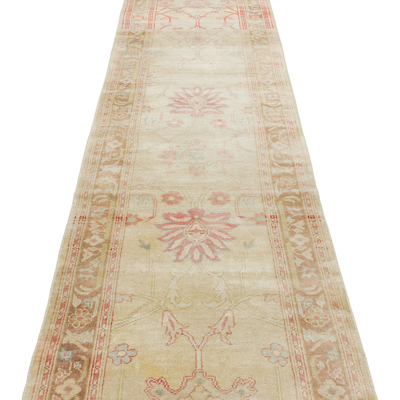 New Oushak Runner Rug - 2' 5" x 13' 11" (29" x 167") - K0063330