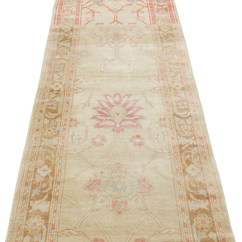 New Oushak Runner Rug - 2' 5" x 13' 11" (29" x 167") - K0063330