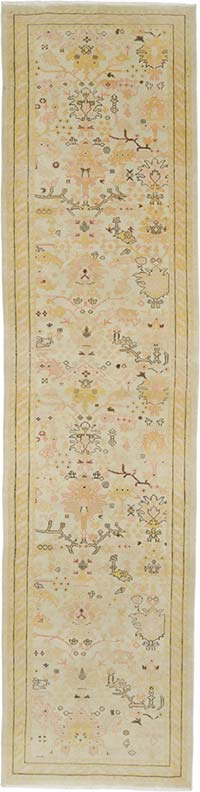 Yeni El Dokuma Uşak Halısı - 90 cm x 363 cm