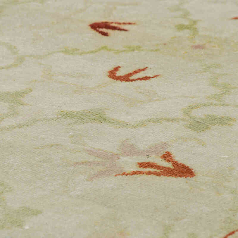 Nueva Alfombra Ushak Tejida a Mano - 80 cm x 308 cm - K0063348