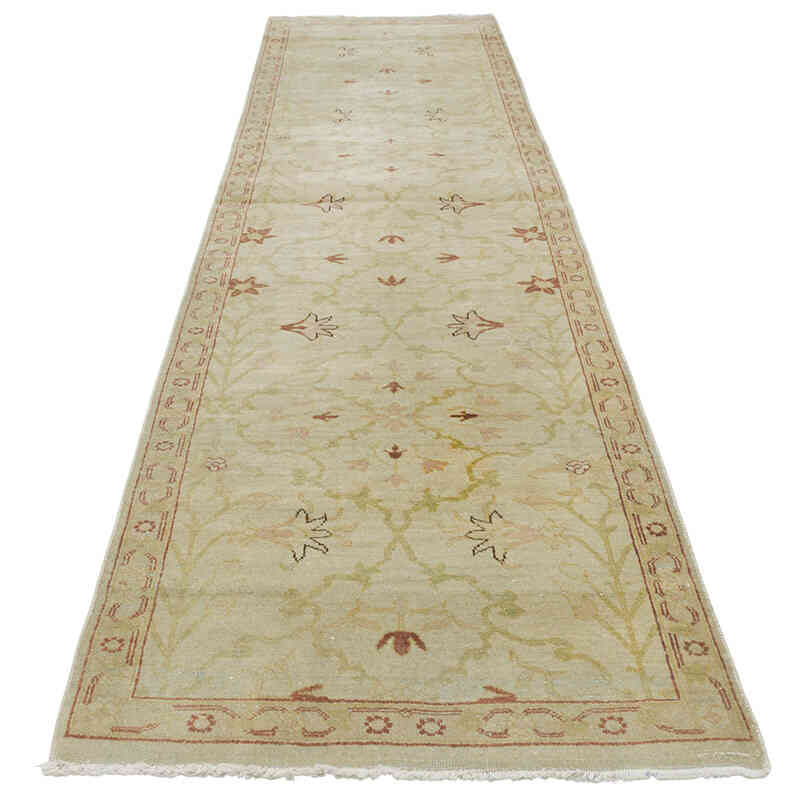 New Oushak Runner Rug - 2' 7" x 10' 8" (31" x 128") - K0063349