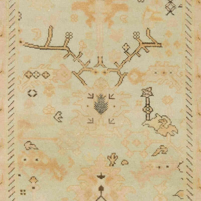 New Oushak Runner Rug - 2' 7" x 10' 1" (31" x 121") - K0063350