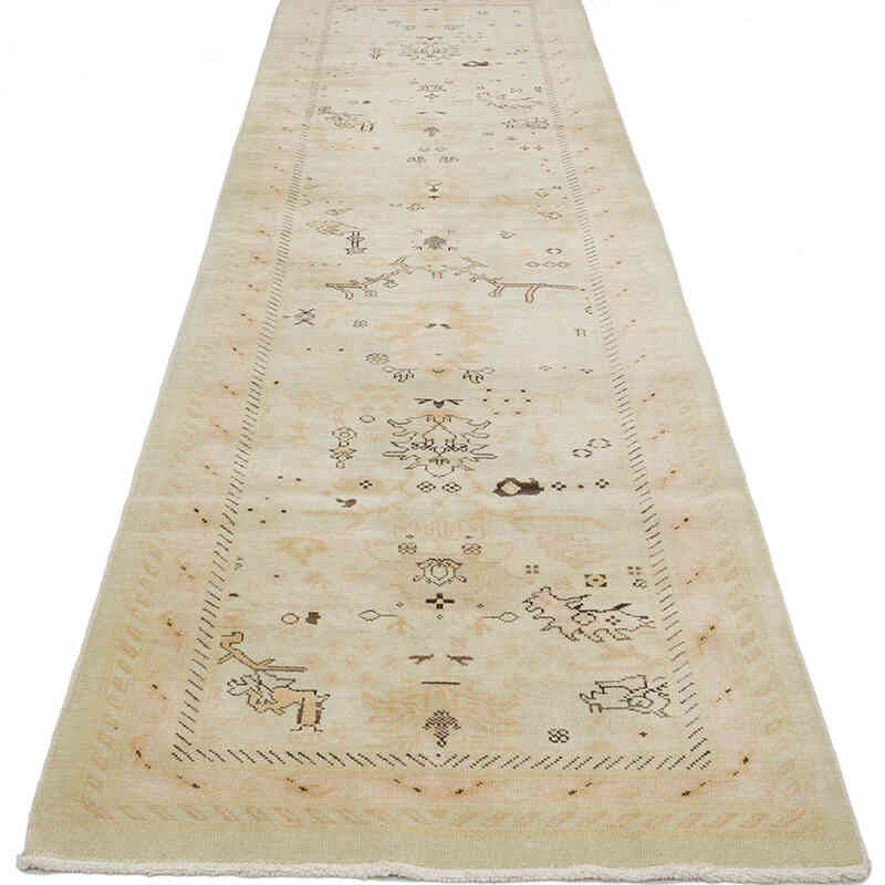 New Oushak Runner Rug - 2' 7" x 10' 1" (31" x 121") - K0063350