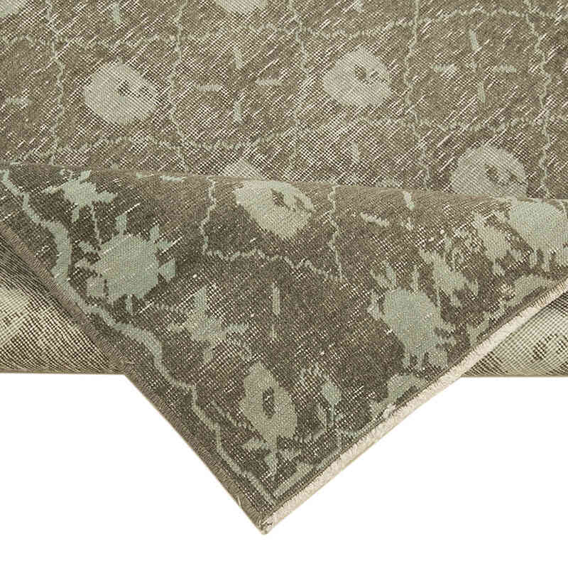 Nueva Alfombra Oushak Tejida a Mano - 115 cm x 175 cm - K0063356