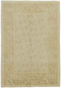 New Hand Knotted Wool Oushak Rug - 4' 1" x 5' 10" (49" x 70")