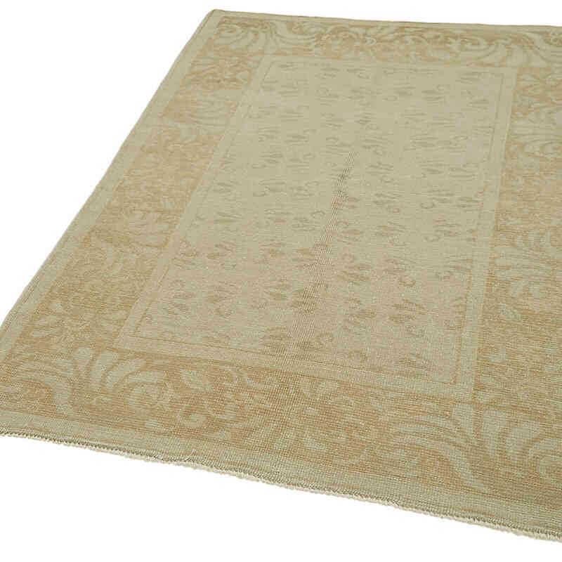 Nueva Alfombra Oushak Tejida a Mano - 124 cm x 178 cm - K0063359