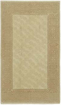 New Hand Knotted Wool Oushak Rug - 123 cm x 204 cm