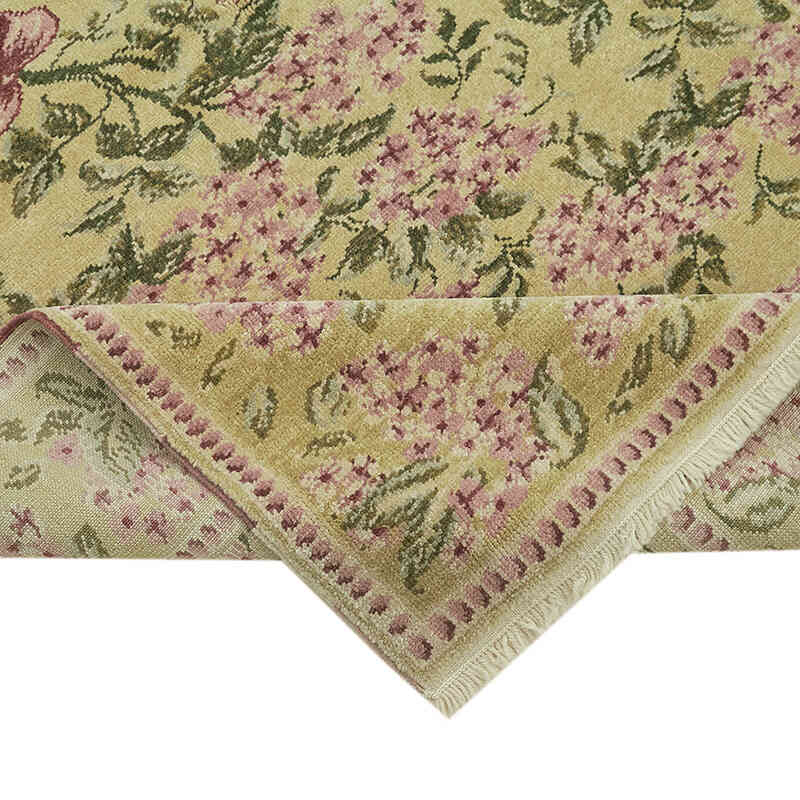 New Hand Knotted Wool Oushak Rug - 4' 1" x 5' 11" (49" x 71") - K0063363