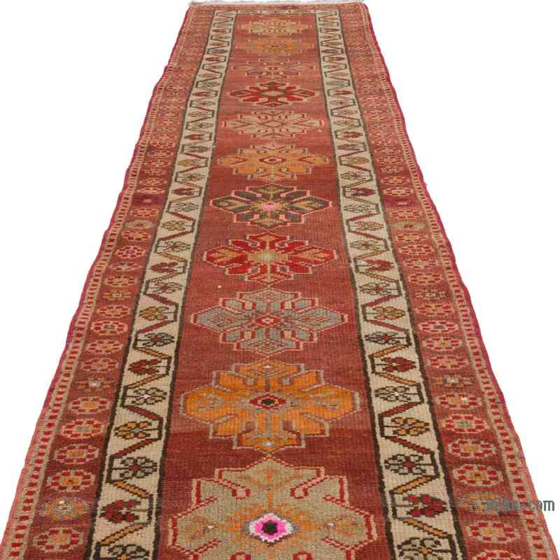 Vintage Anadolu Yolluk - 87 cm x 347 cm - K0063381