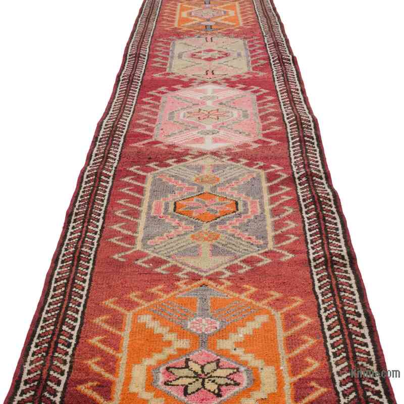 Vintage Anadolu Yolluk - 86 cm x 390 cm - K0063386