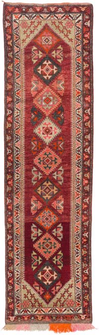 Vintage Anadolu Yolluk - 91 cm x 321 cm