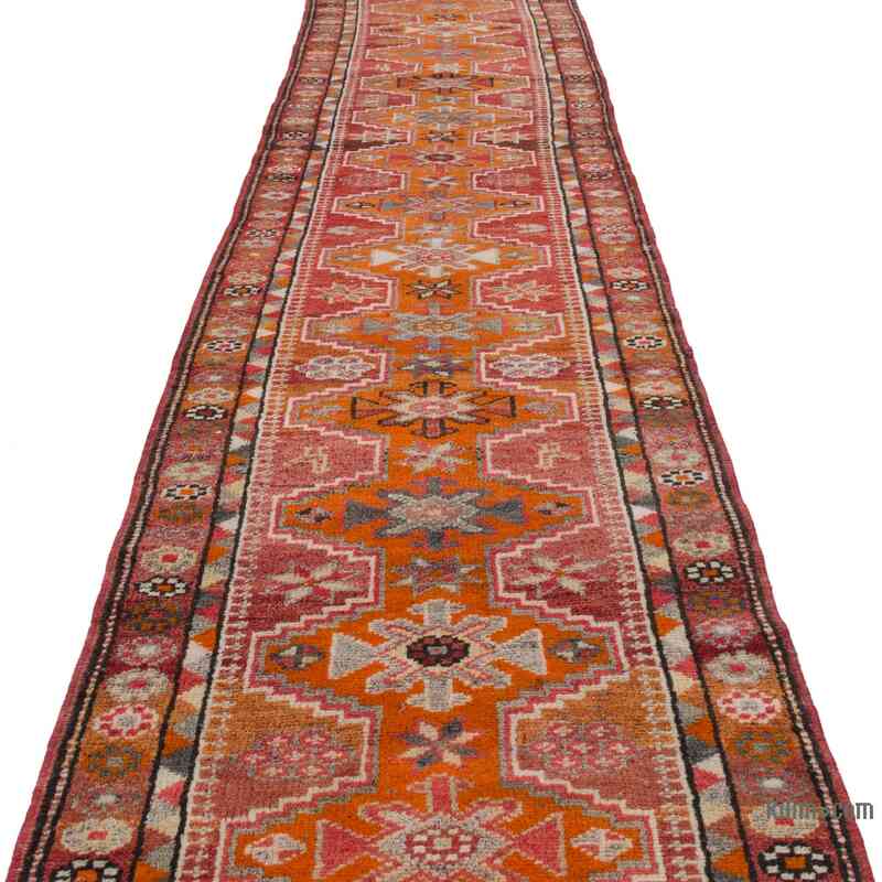 Vintage Tribal Runner Rug - 2' 9" x 12' 6" (33" x 150") - K0063392