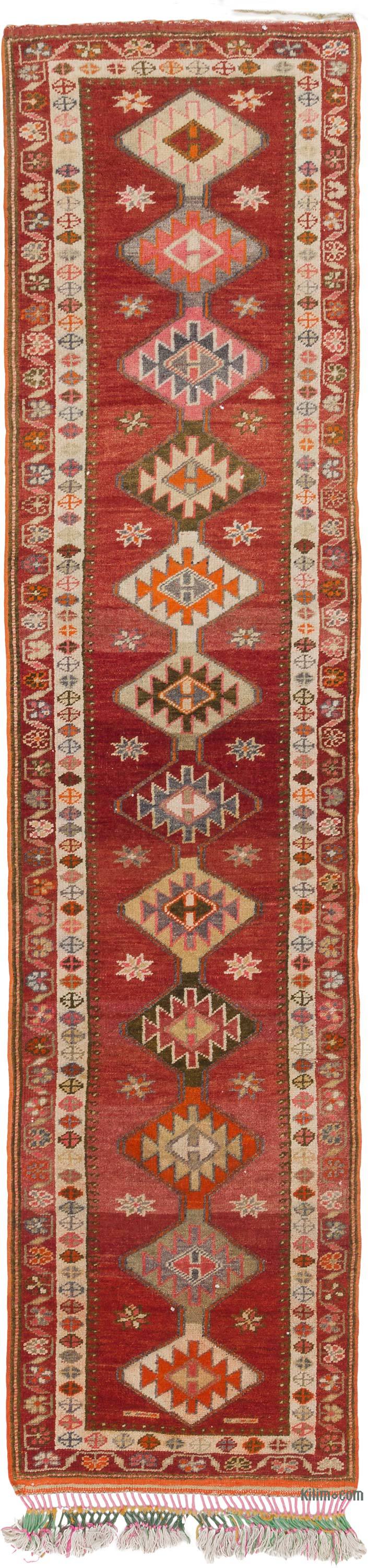 Vintage Anadolu Yolluk - 92 cm x 387 cm - K0063393