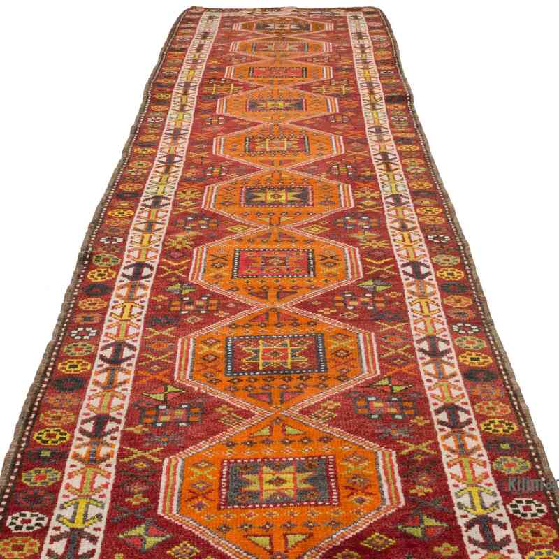 Vintage Anadolu Yolluk - 95 cm x 373 cm - K0063395