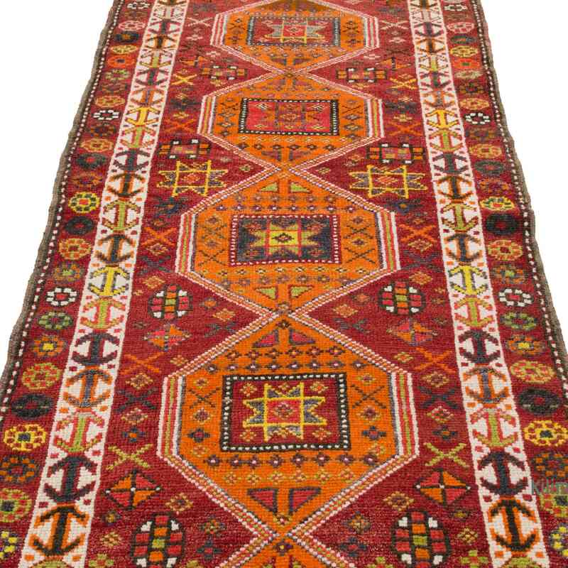 Vintage Anadolu Yolluk - 95 cm x 373 cm - K0063395