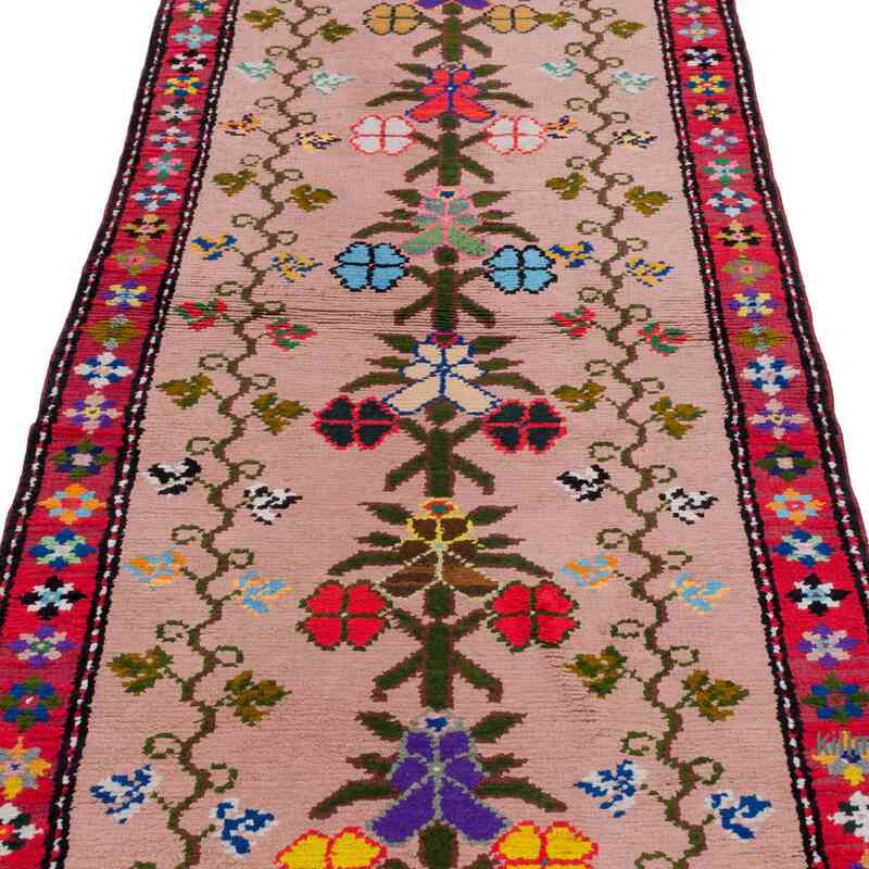 Alfombra Vintage de pasillo - 87 cm x 393 cm - K0063402
